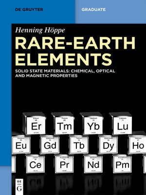 cover image of Rare-Earth Elements